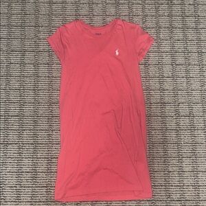 Ralph Lauren Coral T-Shirt Dress